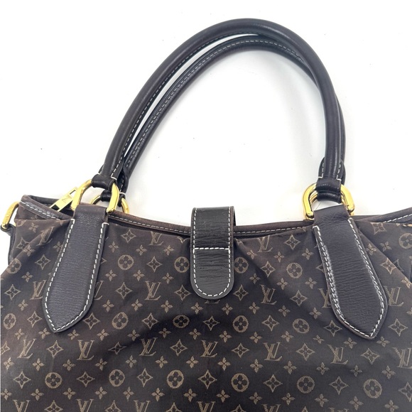 Louis Vuitton Monogram Mini Lin Hobo,brown denim mini monogram, with gold buckle - Picture 8 of 15